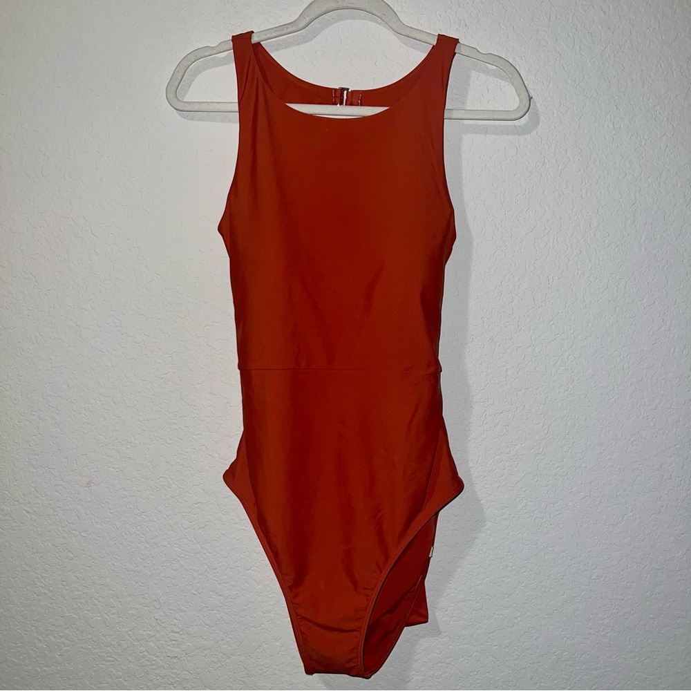 Summersalt orange one piece swimsuit